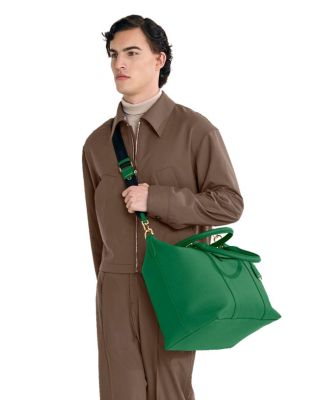 Large Leather Weekender Bag