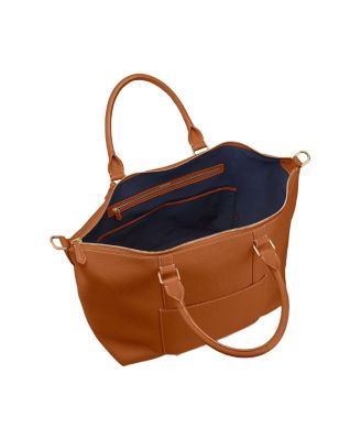 Large Leather Weekender Bag