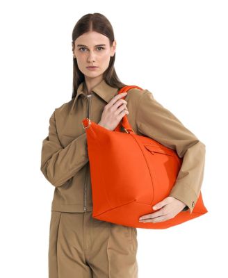 Large Leather Weekender Bag