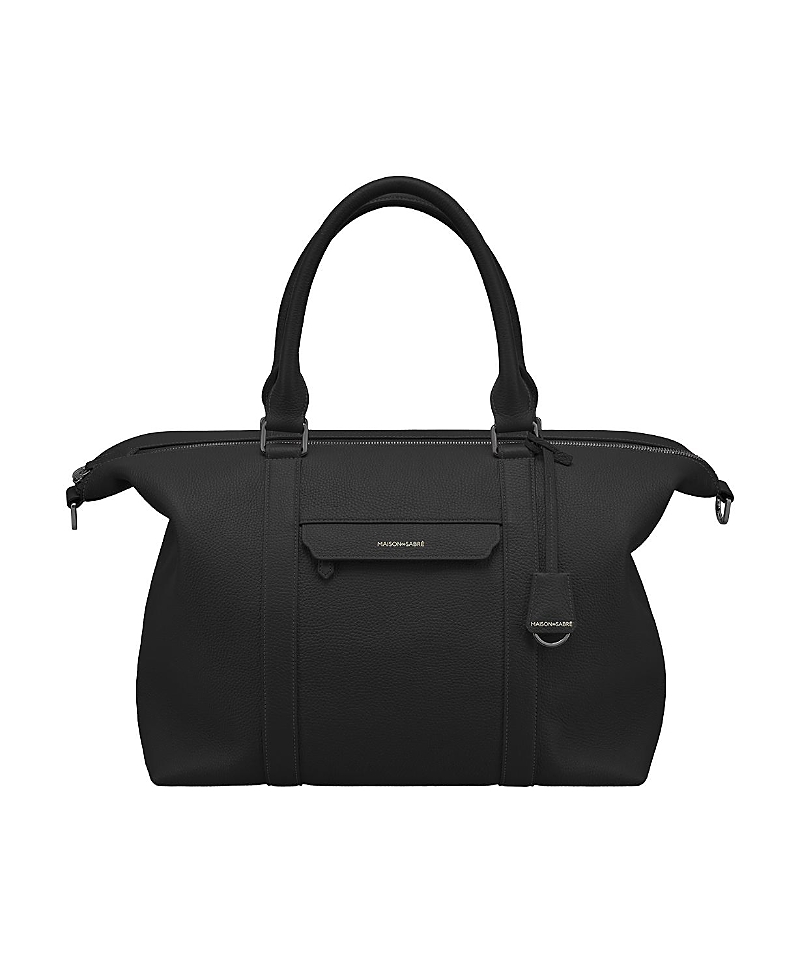 Maison de SABRE Large Leather Weekender Bag
