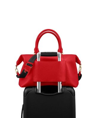 Large Leather Weekender Bag