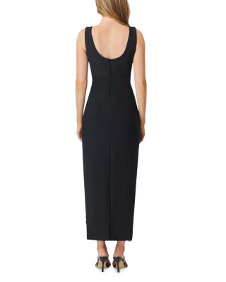 green emerald velvet dress Delia Maxi Dress main image 0