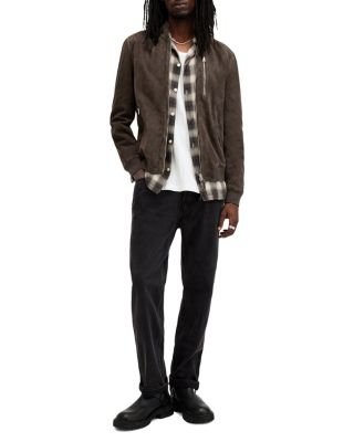 Kemble Suede Bomber Jacket