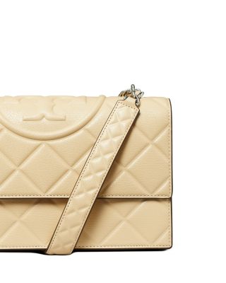 Fleming Convertible Leather Shoulder Bag