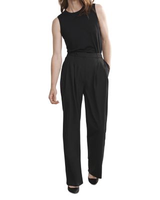 Jones Pleated Wool Pants