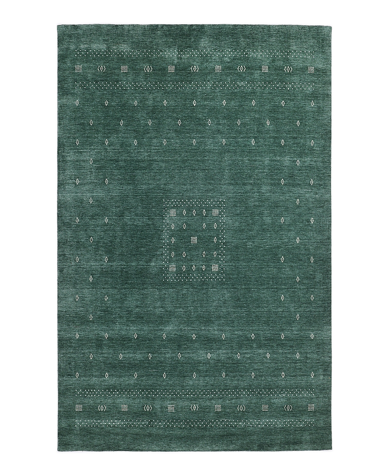 Timeless Rug Designs Gabbeh Simi Area Rug, 5' X 8' In Green