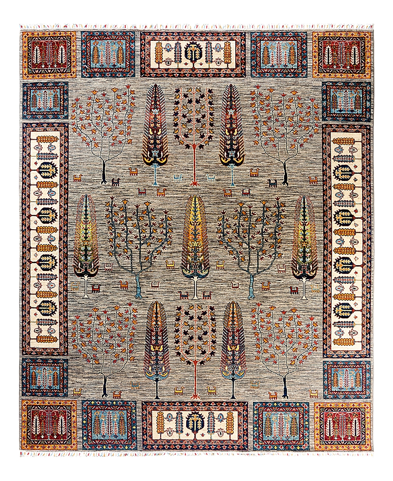 Bloomingdale's Tribal M1999 Area Rug, 8'2 X 9'10 In Fawn