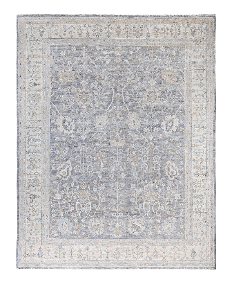 Bloomingdale's Oushak M1999 Area Rug, 8'10 X 11'8 In Gray