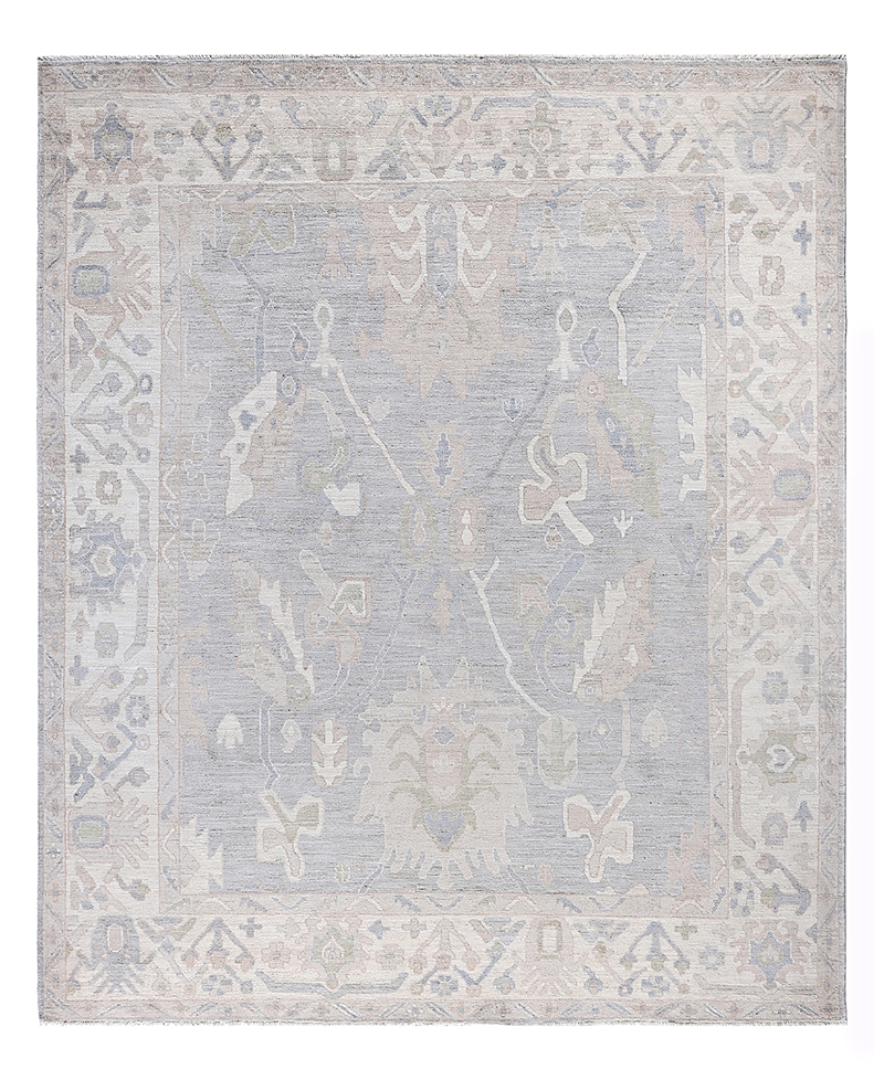 Bloomingdale's Oushak M1999 Area Rug, 8'3 X 9'11 In Light/grey