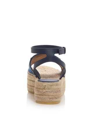 Women's GG Horsebit Espadrille Flatform Sandals