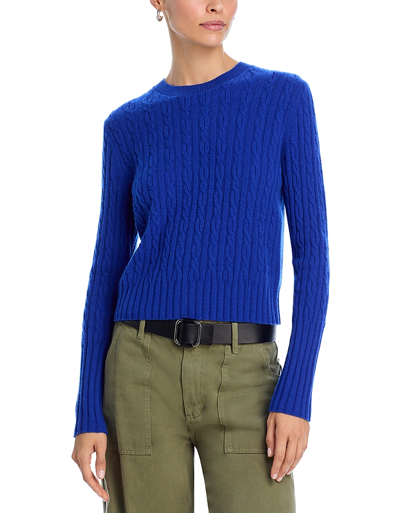 Guest in Residence Cashmere Cable Knit Sweater