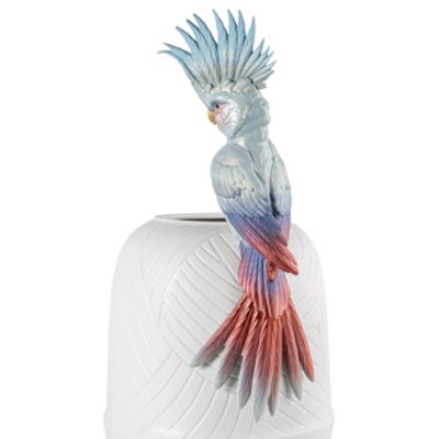 Cockatoo Vase