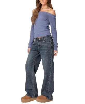 Elona Off Shoulder Knit Top