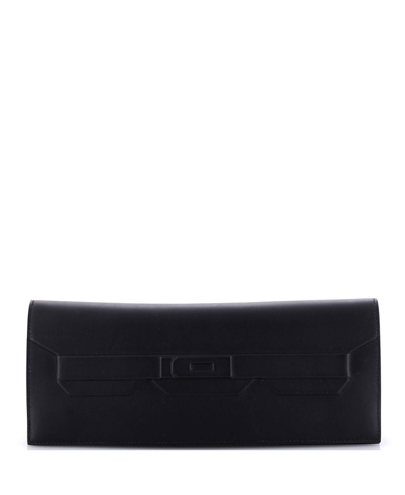 PRE-OWNED HERMES PRE-OWNED HERMES LONG SHADOW CLUTCH SWIFT