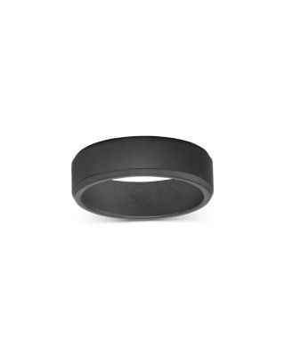Men&#39;s Band in Black Tungsten