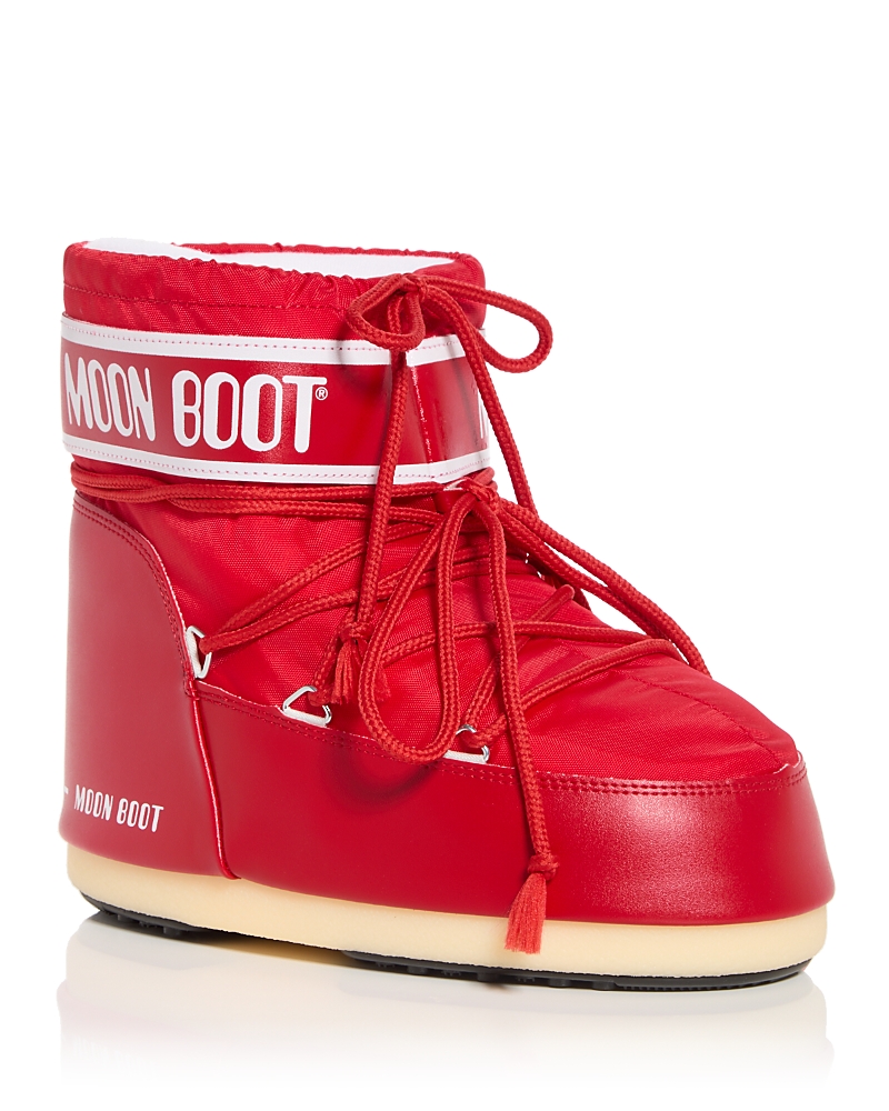 Moon Boot Icon Low Snow Boots In Red