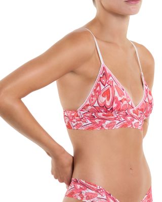 Printed Signature Lace Bralette