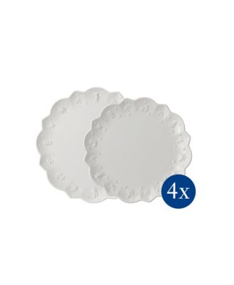 Toy's Delight Royal Classic 8 Piece Plate Set