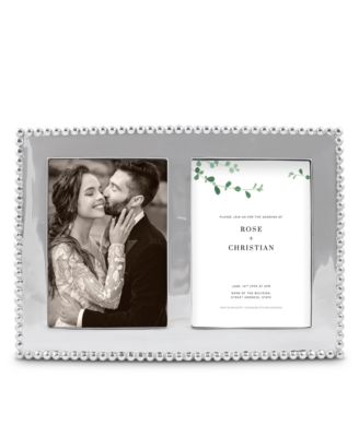 Beaded Double 5&amp;quot; x 7&amp;quot; Frame