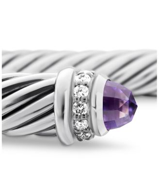 Cable Classics Bracelet with Gemstones and Diamonds, 5mm