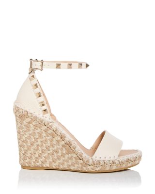 Women's Embellished Espadrille Wedge Sandals 