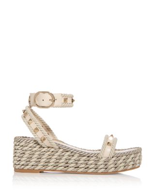 Women's Rockstud Embellished Espadrille Sandals