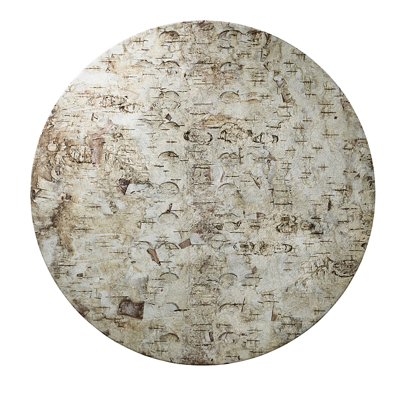 Kim Seybert Chalet Placemat, Set Of 4 In Natural/ Silver