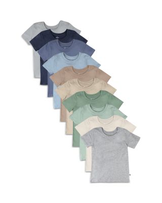 Honest Baby - Boys' Short Sleeve Tees, Pack of 10 - Baby