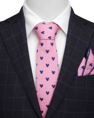 Mickey Mouse Dot Silk Classic Tie