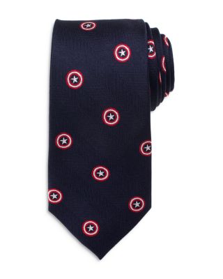 Captain America Shield Silk Classic Tie
