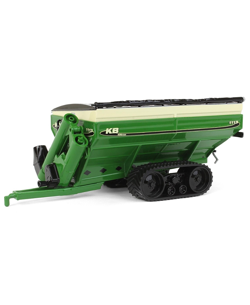 Spec Cast 1/64 Killbros Green Grain Cart On Tracks 14 - Ages 5-7