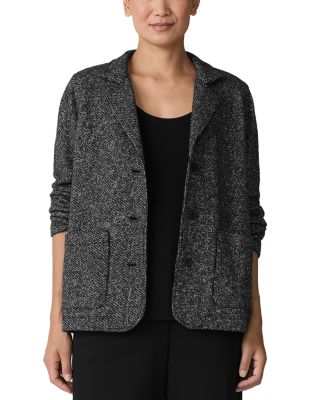 Eileen Fisher - Two Tone Terry Jacket