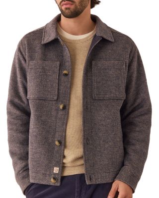 Textured Shirt Jacket