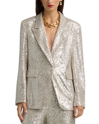 St. John - Sequin Embroidery Jacket