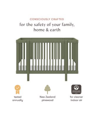 Pogo 8 in 1 Convertible Crib with All Stages Conversion Kits