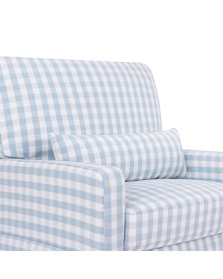 Crawford Pillowback Chair and a Half Comfort Swivel Glider