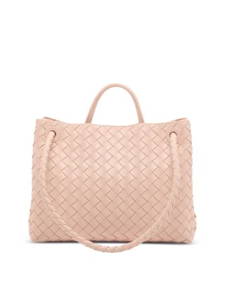 Medium Andiamo Intrecciato Leather Shoulder Bag