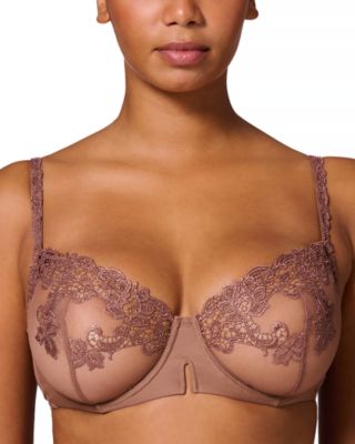 Saga Lace Mesh Demi Bra