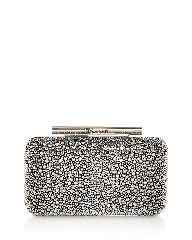 Alexander McQUEEN T-Bar Embellished Box Clutch
