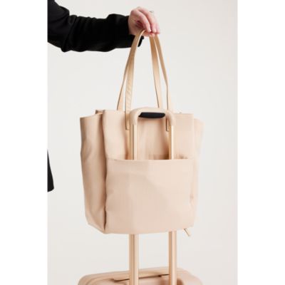 The Commuter Tote in Beige