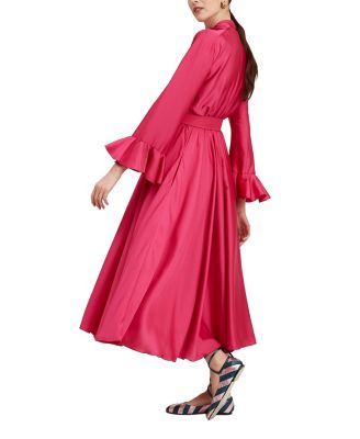 Baby Dress in Solid Cyclamen