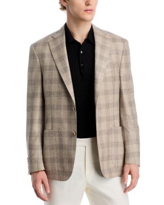 Vince - Plaid Slim Fit Unstructured Sport Coat