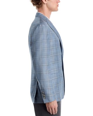 Loro Piana Wool, Silk &amp; Linen Fabric Slim Fit Unstructured Sport Coat