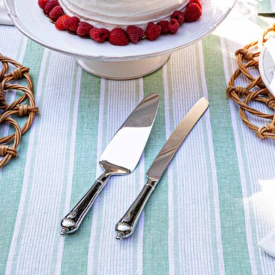 Berry & Thread 2 Piece Polished Cake Knife and Server  