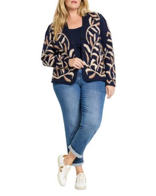 Midnight Fern Cardigan