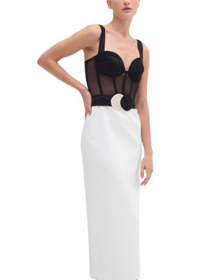 Rope Trim Corset Dress