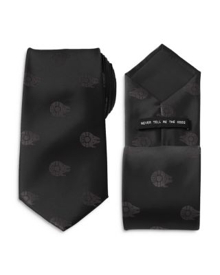 Star Wars Millennium Falcon Black Tonal Tie