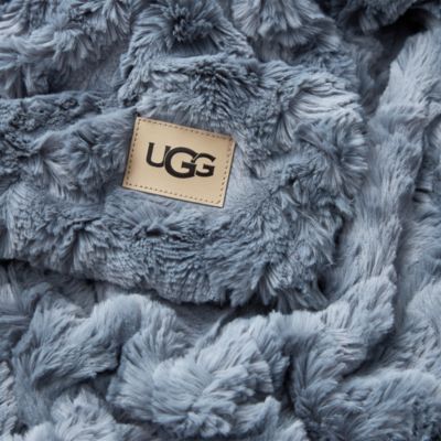 Adalee Faux Fur Throw Blanket, 50" x 70"