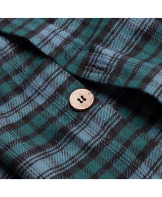  Heathcliff Check Cotton Duvet Cover, Queen