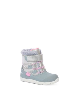 See Kai Run - Girls' Gilman Waterproof Shimmer Boots - Baby, Toddler